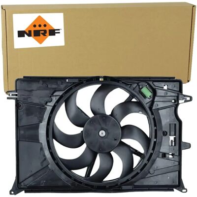 NRF Radiatorventilator Fiat 500X - 12V med Ramme NRF Radiatorventilator Fiat 500X - 12V med Ramme