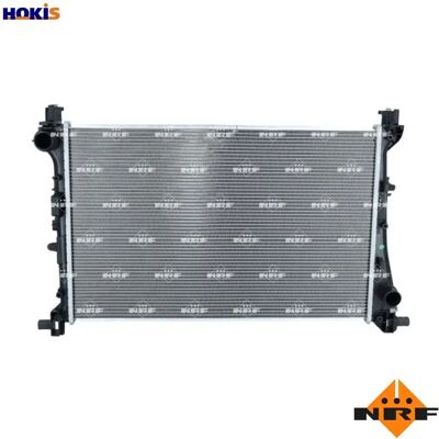 NRF 550125 Aluminium Radiator - Svarvade kylflänsar - 620x395mm - 26mm djup - Bildel NRF 550125 Aluminium Radiator - Svarvade kylflänsar - 620x395mm - 26mm djup - Bildel