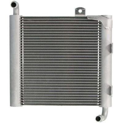NRF Radiator - 550162 - Alumiini, 273x319x32mm, Hitsatut jäähdytysruuvit - Radiator NRF Radiator - 550162 - Alumiini, 273x319x32mm, Hitsatut jäähdytysruuvit - Radiator