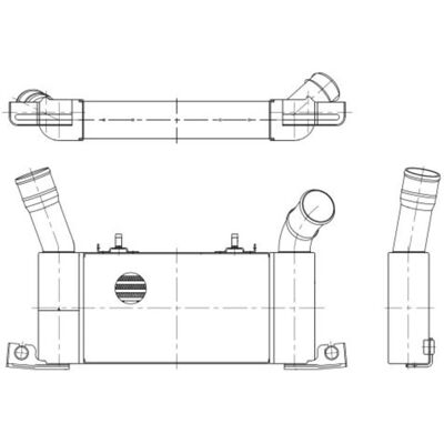 NRF 309098 Intercooler - Air-to-Air & Water-to-Air NRF 309098 Intercooler - Air-to-Air & Water-to-Air