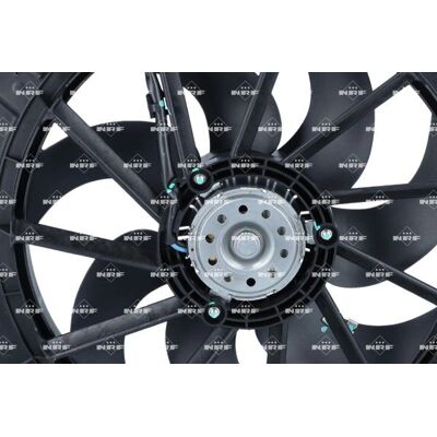 NRF 470150 Ventilatormotor - Radiatorvifte med ramme NRF 470150 Ventilatormotor - Radiatorvifte med ramme