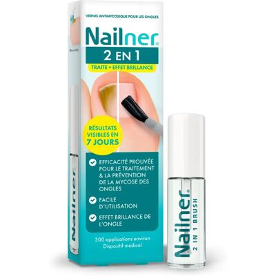 Nailner Fungal Nail Infection 2-in-1 Brush - 5ml Nailner Fungal Nail Infection 2-in-1 Brush - 5ml