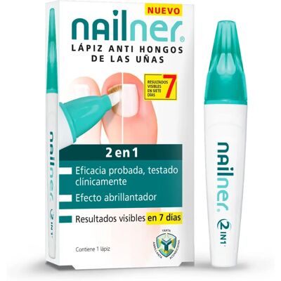 Lápiz Antihongos Nailner 2 en 1 - Tratamiento para hongos en uñas Lápiz Antihongos Nailner 2 en 1 - Tratamiento para hongos en uñas