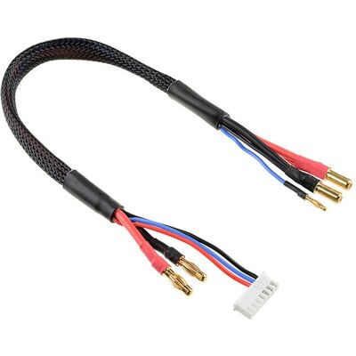 Team Corally - G4/6S XH naar G5/G2 - 14 AWG - 30cm - Opladen kabel Team Corally - G4/6S XH naar G5/G2 - 14 AWG - 30cm - Opladen kabel