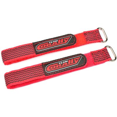 Team Corally C-50536 - Rood - 300x20mm - Batterijriem Team Corally C-50536 - Rood - 300x20mm - Batterijriem