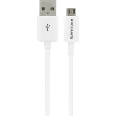 Mobiparts 30767 USB Kabel - 3 m, Weiß, Micro-USB B Mobiparts 30767 USB Kabel - 3 m, Weiß, Micro-USB B