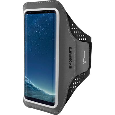 Mobiparts Brassard Sport Noir pour Galaxy S8 - Publicité Mobiparts Brassard Sport Noir pour Galaxy S8 - Publicité