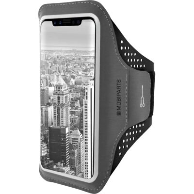Mobiparts iPhone X/XS Sportarmband Schwarz Mobiparts iPhone X/XS Sportarmband Schwarz