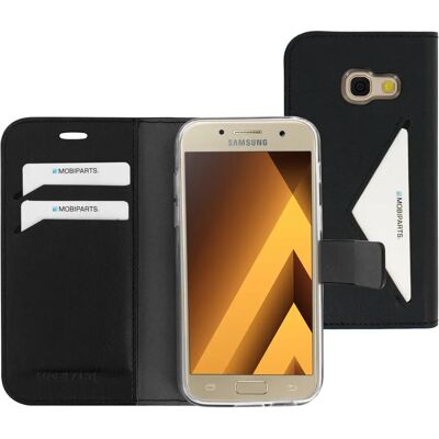 Mobiparts Classic Wallet Hülle Samsung Galaxy A3 (2017) Schwarz Mobiparts Classic Wallet Hülle Samsung Galaxy A3 (2017) Schwarz