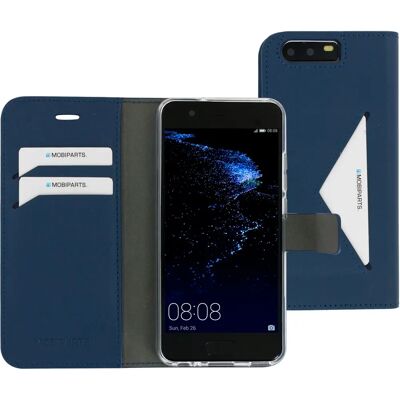 Mobiparts Classic Wallet Case Huawei P10 Blau - Handyhülle Mobiparts Classic Wallet Case Huawei P10 Blau - Handyhülle