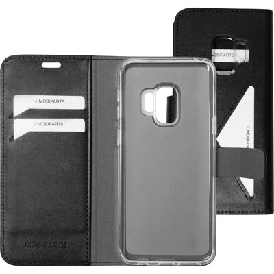 Mobiparts Classic Wallet Case Samsung Galaxy S9 Schwarz - Handyhülle Mobiparts Classic Wallet Case Samsung Galaxy S9 Schwarz - Handyhülle