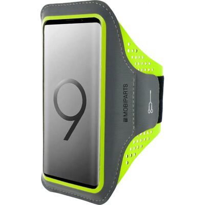 Mobiparts Brassard Sport Vert Néon pour Samsung Galaxy S9 Plus - Publicité Mobiparts Brassard Sport Vert Néon pour Samsung Galaxy S9 Plus - Publicité