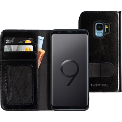 Mobiparts Excellent Wallet 2.0 Jade Black - Brieftasche für Samsung Galaxy S9 Mobiparts Excellent Wallet 2.0 Jade Black - Brieftasche für Samsung Galaxy S9