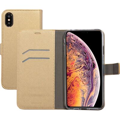 Mobiparts Apple iPhone XS Max Saffiano Brieftasche Hülle - Handyhülle Mobiparts Apple iPhone XS Max Saffiano Brieftasche Hülle - Handyhülle