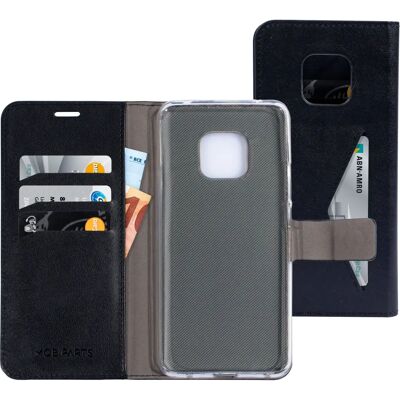 Mobiparts Classic Wallet Hülle Huawei Mate 20 Pro Schwarz - Handyhülle Mobiparts Classic Wallet Hülle Huawei Mate 20 Pro Schwarz - Handyhülle