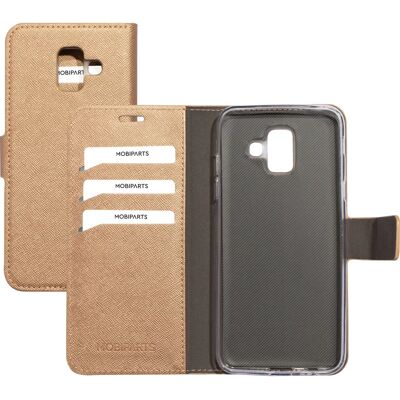 Mobiparts Saffiano Portefeuille Étui Téléphone - A6 (2018) - Étui pour Téléphone - Publicité Mobiparts Saffiano Portefeuille Étui Téléphone - A6 (2018) - Étui pour Téléphone - Publicité