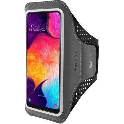 Mobiparts Samsung Galaxy A50/A30S Sportarmband - Schwarz Mobiparts Samsung Galaxy A50/A30S Sportarmband - Schwarz