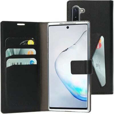 Mobiparts Étui Portefeuille Classique Samsung Galaxy Note 10 Noir - Publicité Mobiparts Étui Portefeuille Classique Samsung Galaxy Note 10 Noir - Publicité