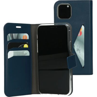Mobiparts Classic Wallet Hülle Apple iPhone 11 Pro Blau Mobiparts Classic Wallet Hülle Apple iPhone 11 Pro Blau