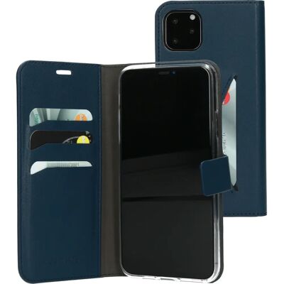 Étui portefeuille classique Mobiparts pour iPhone 11 Pro Max Bleu Étui portefeuille classique Mobiparts pour iPhone 11 Pro Max Bleu
