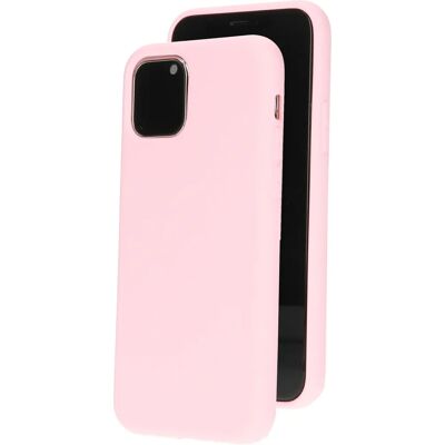 Mobiparts Silikonhülle Apple iPhone 11 Pro Blossom Pink - Handyhülle Mobiparts Silikonhülle Apple iPhone 11 Pro Blossom Pink - Handyhülle