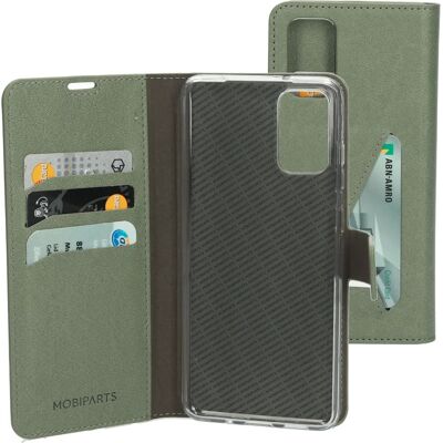 Coque Porte-monnaie Classique Mobiparts Samsung Galaxy S20 Plus 4G/5G Vert Pierre - Étui téléphone - Publicité Coque Porte-monnaie Classique Mobiparts Samsung Galaxy S20 Plus 4G/5G Vert Pierre - Étui téléphone - Publicité