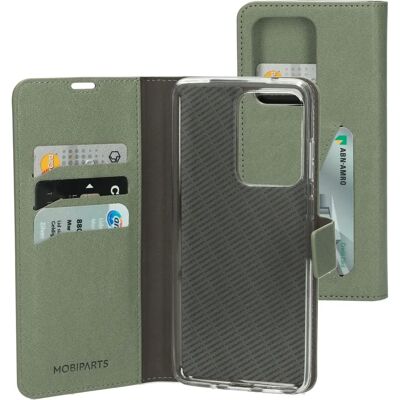Mobiparts Classic Wallet Hülle Samsung Galaxy S20 Ultra 5G Stein Grün Mobiparts Classic Wallet Hülle Samsung Galaxy S20 Ultra 5G Stein Grün