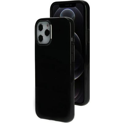 Coque de protection contre les chocs pour iPhone 12 Pro Max Noir Mobiparts - Publicité Coque de protection contre les chocs pour iPhone 12 Pro Max Noir Mobiparts - Publicité