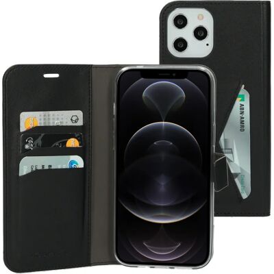 Mobiparts Étui Portefeuille Classique pour iPhone 12 Pro Max Noir - Coque de Téléphone - Publicité Mobiparts Étui Portefeuille Classique pour iPhone 12 Pro Max Noir - Coque de Téléphone - Publicité