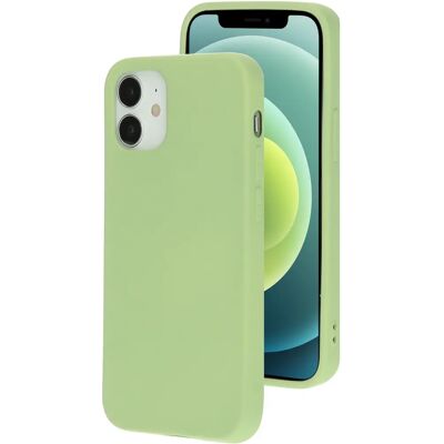 Mobiparts Pistache Grün iPhone 12/12 Pro Silikonhülle Mobiparts Pistache Grün iPhone 12/12 Pro Silikonhülle