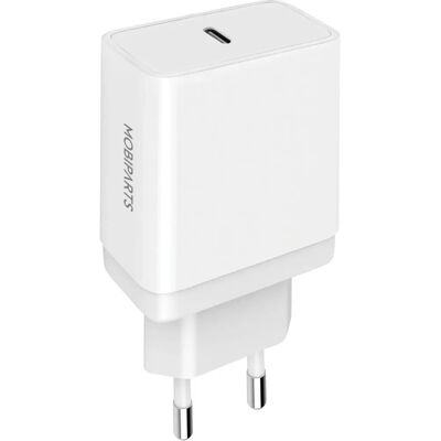 Mobiparts MP-111678 Chargeur USB-C 20W Blanc - Chargeur Mobile Mobiparts MP-111678 Chargeur USB-C 20W Blanc - Chargeur Mobile