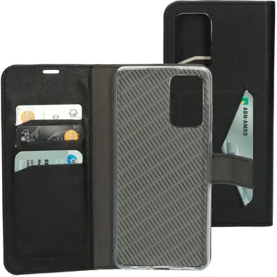 Mobiparts Classic Wallet Case Samsung Galaxy A72 (2021) 4G/5G Schwarz - Handyhülle Mobiparts Classic Wallet Case Samsung Galaxy A72 (2021) 4G/5G Schwarz - Handyhülle