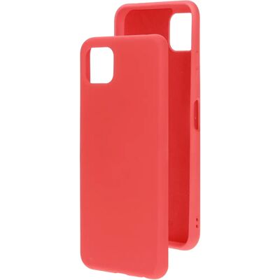 Coque en silicone Scarlet Red pour Samsung Galaxy A22 5G - Étui pour téléphone - Publicité Coque en silicone Scarlet Red pour Samsung Galaxy A22 5G - Étui pour téléphone - Publicité