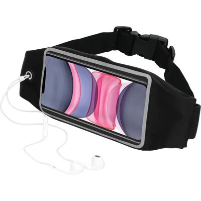 Mobiparts Ceinture Sport Noire pour iPhone 11 - Étui de téléphone - Publicité Mobiparts Ceinture Sport Noire pour iPhone 11 - Étui de téléphone - Publicité