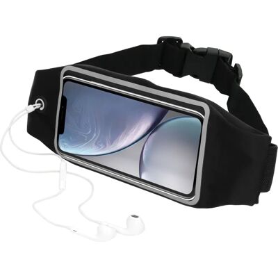 Mobiparts Ceinture de Sport pour iPhone XR Noir - Publicité Mobiparts Ceinture de Sport pour iPhone XR Noir - Publicité