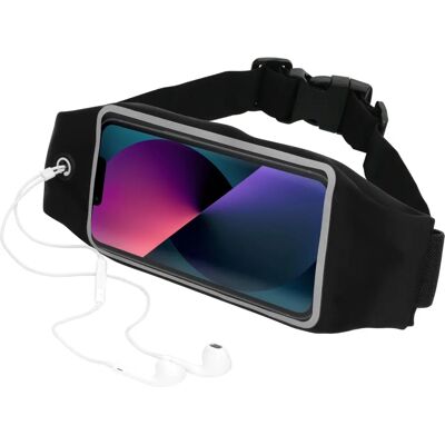 Mobiparts Ceinture Sport et Étui Noir pour Apple iPhone 13 Mini - Publicité Mobiparts Ceinture Sport et Étui Noir pour Apple iPhone 13 Mini - Publicité
