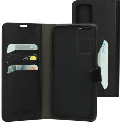Coque portefeuille classique Mobiparts Oppo A76 Noire - Étui téléphone - Publicité Coque portefeuille classique Mobiparts Oppo A76 Noire - Étui téléphone - Publicité