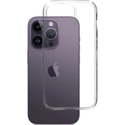 Coque transparente Mobiparts pour iPhone 14 Pro - Publicité Coque transparente Mobiparts pour iPhone 14 Pro - Publicité