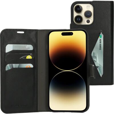Mobiparts iPhone 14 Pro Max Schwarze Brieftasche Mobiparts iPhone 14 Pro Max Schwarze Brieftasche