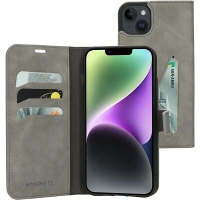 Mobiparts Classic Wallet iPhone 14 Plus Granite Grey - Coque - Publicité Mobiparts Classic Wallet iPhone 14 Plus Granite Grey - Coque - Publicité