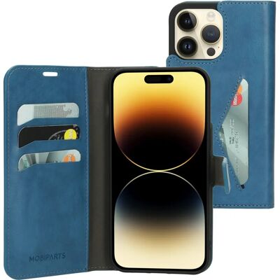 Mobiparts Classic Wallet Étui Bleu Acier - Étui Mobiparts Classic Wallet Étui Bleu Acier - Étui