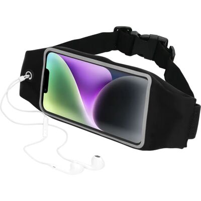 Mobiparts Apple iPhone 14 Plus Schwarzes Sportgürtel Mobiparts Apple iPhone 14 Plus Schwarzes Sportgürtel