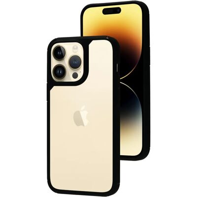 Coque transparente Mobiparts Rugged pour iPhone 14 Pro Max - Publicité Coque transparente Mobiparts Rugged pour iPhone 14 Pro Max - Publicité