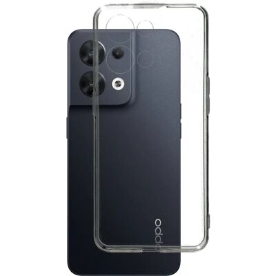 Mobiparts Oppo Reno8 Transparent Stoßfester Schutz - Handyhülle Mobiparts Oppo Reno8 Transparent Stoßfester Schutz - Handyhülle
