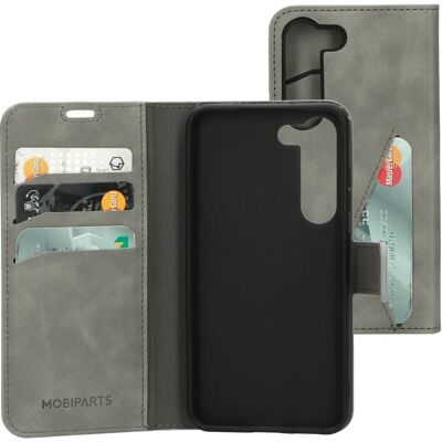 Coque portefeuille classique Mobiparts - Samsung Galaxy S23 - Publicité Coque portefeuille classique Mobiparts - Samsung Galaxy S23 - Publicité