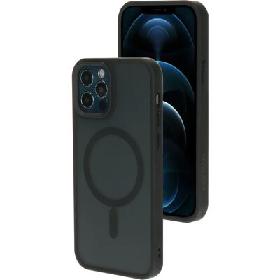 Mobiparts iPhone 12/12 Pro Satin Black Stoßfestes Case Mobiparts iPhone 12/12 Pro Satin Black Stoßfestes Case