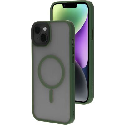 Mobiparts iPhone 14 Plus Satin Green Stoßfeste Hülle Mobiparts iPhone 14 Plus Satin Green Stoßfeste Hülle