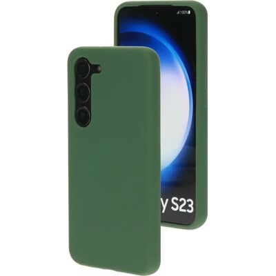Mobiparts Samsung Galaxy S23 Forest Green Silikonhülle - Handyhülle Mobiparts Samsung Galaxy S23 Forest Green Silikonhülle - Handyhülle