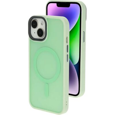 Mobiparts Apple iPhone 14/13 Satin Light Green Ltd Edition - Handyhülle Mobiparts Apple iPhone 14/13 Satin Light Green Ltd Edition - Handyhülle