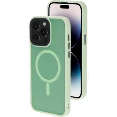 Mobiparts iPhone 14 Pro Satin Green - Coque - Publicité Mobiparts iPhone 14 Pro Satin Green - Coque - Publicité